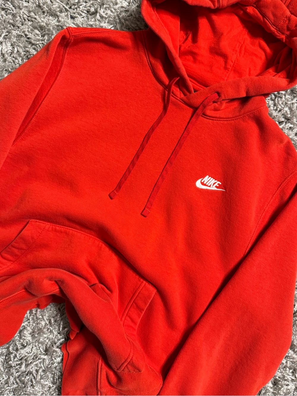 Nike Red Hoodie